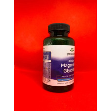 Магний глицинат 133 мг, Swanson Albion Magnesium Glycinate, 90 веганских капсул