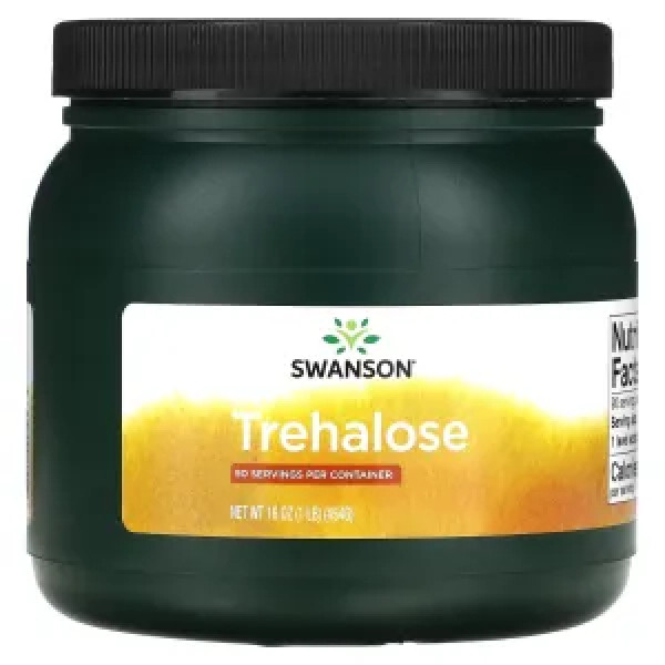 Чистий трегалоза, 100% Pure Trehalose, Swanson, порошок, 454 г
