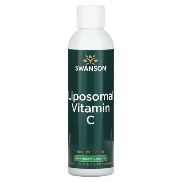 Вітамін C, Liposomal Vitamin C, Swanson, ліпосомальний, 148 мл