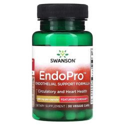 Формула поддержки эндотелия 500 мг, Swanson Endothelial Support Formula, 30 растительных капсул