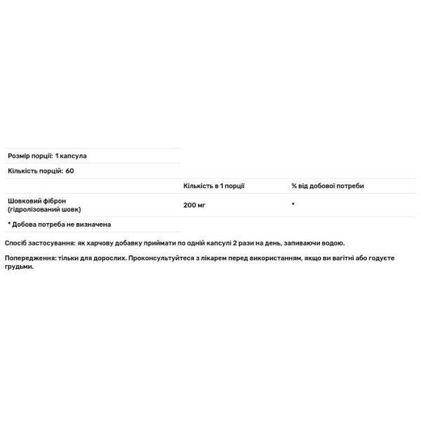 Формула для підвищення розумової здатності, NeuroSilk, Swanson, 200 мг, 60 капсул