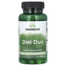 Коррекция веса, Diet Duo Swanson, 60 капсул
