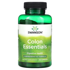Поддержка здоровья ЖКТ, Colon Essentials Swanson, 90 капсул