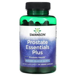Підтримка простати, Swanson Prostate Essentials Plus, 90 рослинних капсул