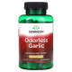 Часник, Odorless Garlic, Swanson, без запаху, 500 мг, 100 капсул
