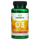 Вітамін D3, Vitamin D3, Swanson, високоефективний, 2000 МО (50 мкг), 250 капсул