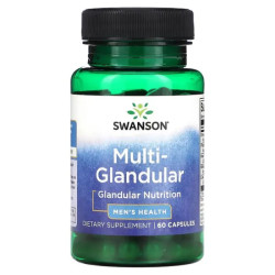 Поддержка мужского здоровья, Swanson Multi-Glandular, 60 капсул