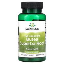 Бутея суперба 400 мг, Butea Superba Root Swanson, 60 капсул