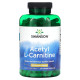 Ацетил L-карнітин, Acetyl L-Carnitine, Swanson, підтримка нервової системи, 500 мг, 240 вегетаріанських капсул