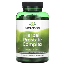 Трав'яний комплекс для простати, Herbal Prostate Complex Swanson, 200 капсул