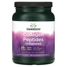 Пептиди колагену, Collagen Peptides Swanson, без смаку, 560 г