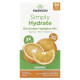 Електролітна суміш для гідратації, Simply Hydrate, Swanson, без цукру, апельсиновий смак, 30 саше по 5,84 г