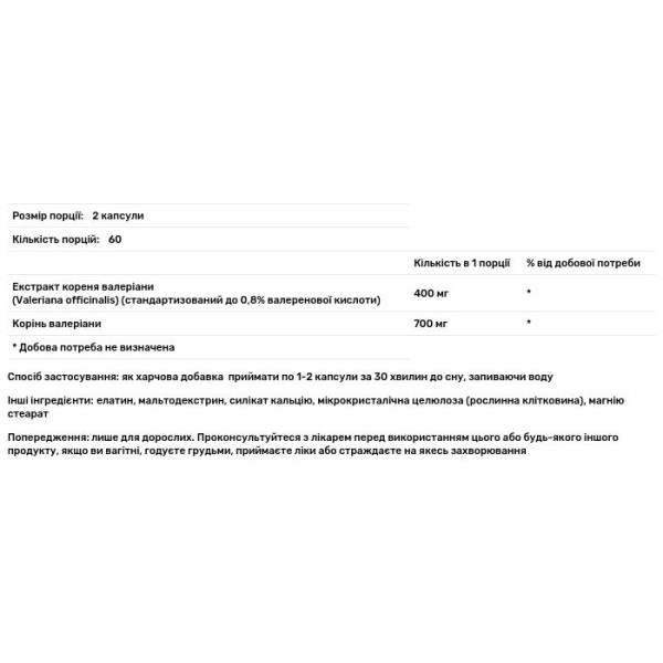 Валеріана, Valerian Root, Swanson, корінь, стандартизований екстракт, 120 капсул