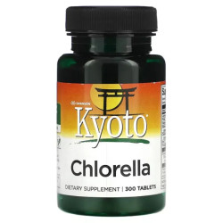 Хлорелла, Swanson Kyoto Chlorella, 300 таблеток