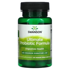 Пробіотики, Swanson Ultimate Probiotic Formula, 30 вегетаріанських капсул