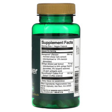 Підтримка пам'яті та роботи мозку, Swanson Ultra Pure Brainpower, 60 вегетаріанських капсул