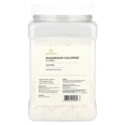 Магний хлорид хлопья для ванны, Swanson Magnesium Chloride Flakess, 750 г