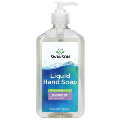 Жидкое мыло для рук с лавандой, Swanson Liquid Hand Soap, 503 мл