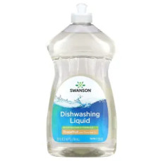 Рідина для миття посуду, аромат грейпфрут, Dishwashing Liquid Swanson, 739 мл