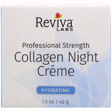 Нічний крем з коллагеном 42 г, Reviva Labs Collagen Night Cream, (зволожуючий)