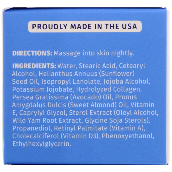 Нічний крем з колагеном (Collagen Night Cream), Reviva Labs, (42 г)