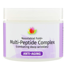 Крем від зморшок та носогубних складок, Reviva Labs Multi-Peptide Cream, (55 г)