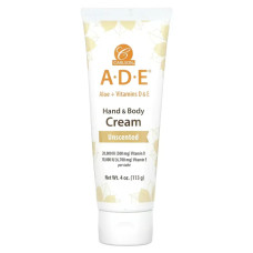 Крем для рук та тіла без запаху, Carlson ADE Unscented Hand & Body Cream, 113 мл
