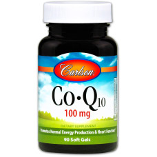 Коензим Q10 100 мг, Carlson CO-Q10, 90 капсул