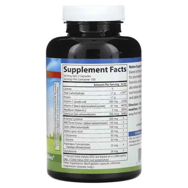 Підтримка імунітету, Nutra-Support Immune, Carlson, 200 гелевих капсул