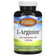 Аргінін, L-Arginine, Carlson, 1350 мг, 180 капсул (675 мг на капсулу)