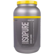 Протеїн zero carb, Isopure Zero Carb Protein, без вуглеводів, банановий крем, 1,36 кг