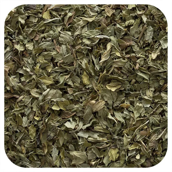Листя м'яти, подрібнене та просіяне, Organic Cut & Sifted Spearmint Leaf, Frontier Natural Products, органік, 453 г