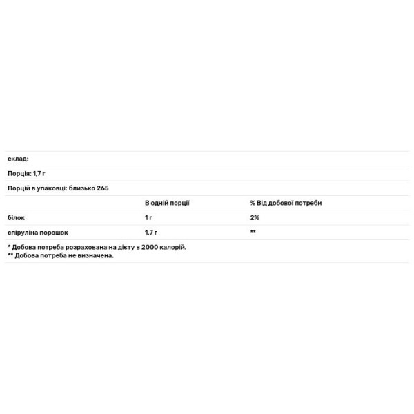 Спіруліна (органік), Spirulina, Frontier Natural Products, порошок, 453 г