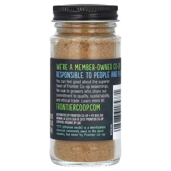 Кмин, насіння (мелені), Cumin Seed, Ground, Frontier Natural Products, органік, 50 г