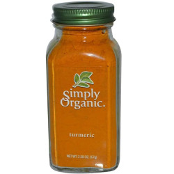 Куркума, Simply Organic Turmeric, 67 г