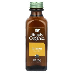 Экстракт лимона, Lemon Flavor Simply Organic, 59 мл