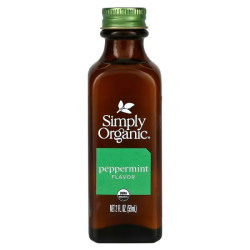 Екстракт м'яти перцевої, Simply Organic Peppermint Flavor, 59 мл