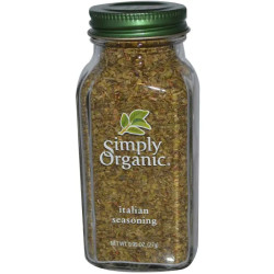 Італійська приправа, Simply Organic Italian Seasoning, 27 г