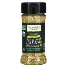 Приправа органік, суміш ароматичних трав, Seasoning Blend Frontier Natural Products, 70 г