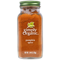 Гарбузова приправа, Simply Organic Pumpkin Spice, 55 г