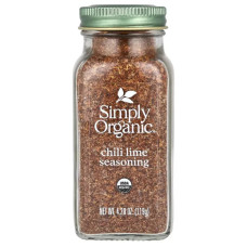 Приправа чилі та лайм, Simply Organic Chili Lime Seasoning, 119 г