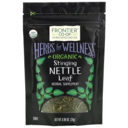 Крапива двудомная, Organic Stinging Nettle Leaf Frontier Co-op, органик, 28 г