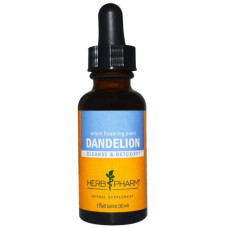 Одуванчик экстракт органический, Herb Pharm Dandelion, 30 мл