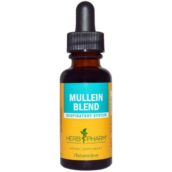Коровяк, смесь экстрактов, Mullein Blend, Herb Pharm, органик, 30 мл