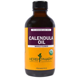 Масло календулы органическое, Herb Pharm Calendula Oil, 120 мл