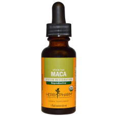 Мака, экстракт корня, органик, Maca Herb Pharm, 30 мл