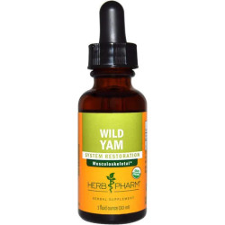 Дикий ямс, экстракт, органик, Wild Yam Herb Pharm, 30 мл