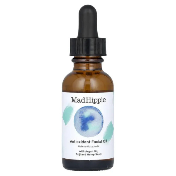 Антиоксидантне масло для обличчя, Antioxidant Facial Oil, Mad Hippie Skin Care Products, 30 мл