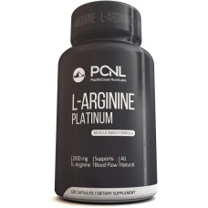 L-аргінін 2100 мг, PacificCoast NutriLabs L Arginine, 120 капсул