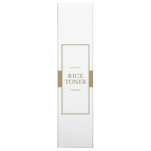 Зволожуючий тонер для обличчя, Rice Toner, I'm From, з екстрактом рису, 150 мл